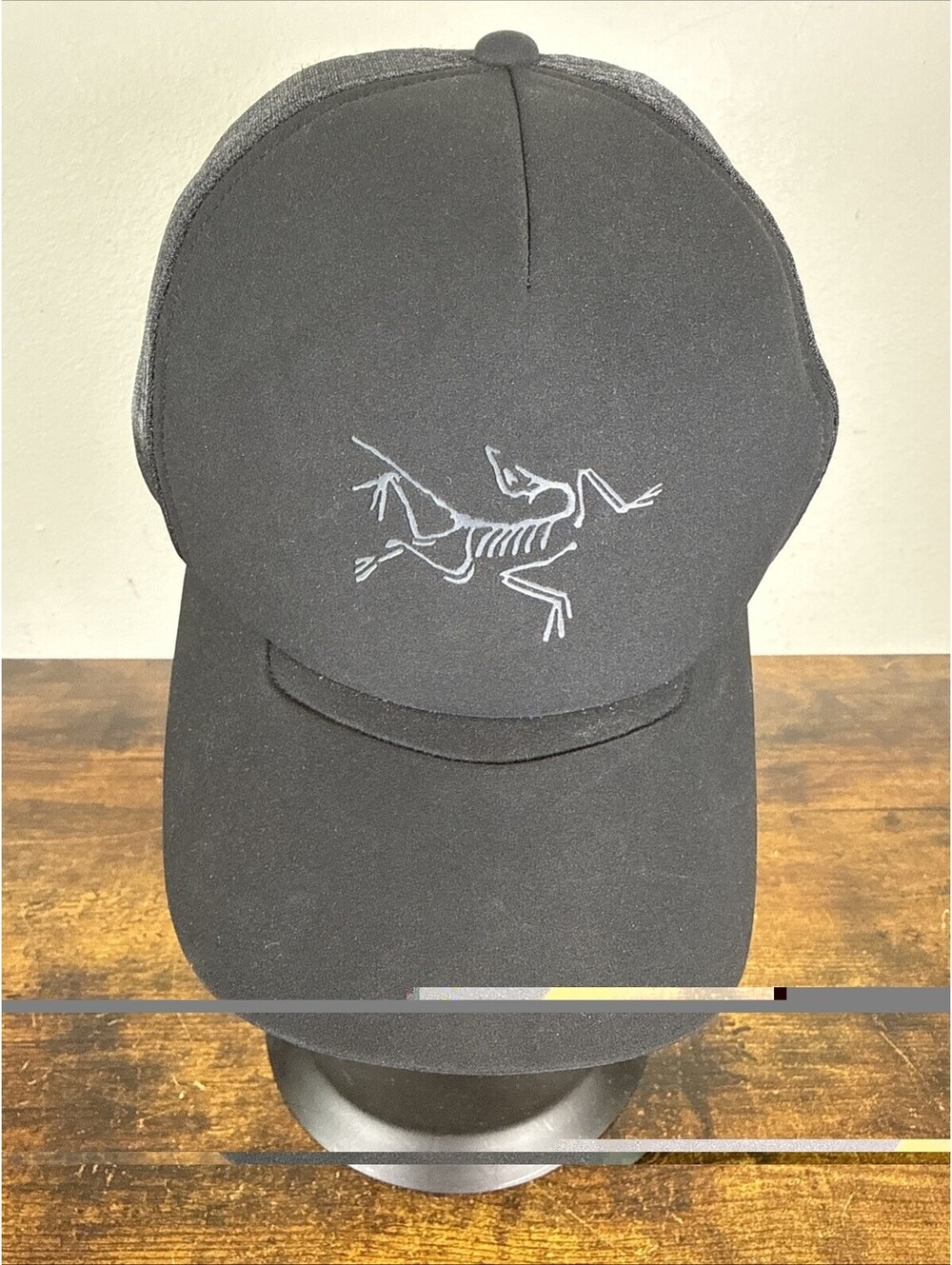 Arc’teryx Bird Trucker Curved Brim Hat Black Unisex One Size Euc
